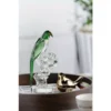 A & B Home Green/White Parrot Elegance Irregular Decor Accent