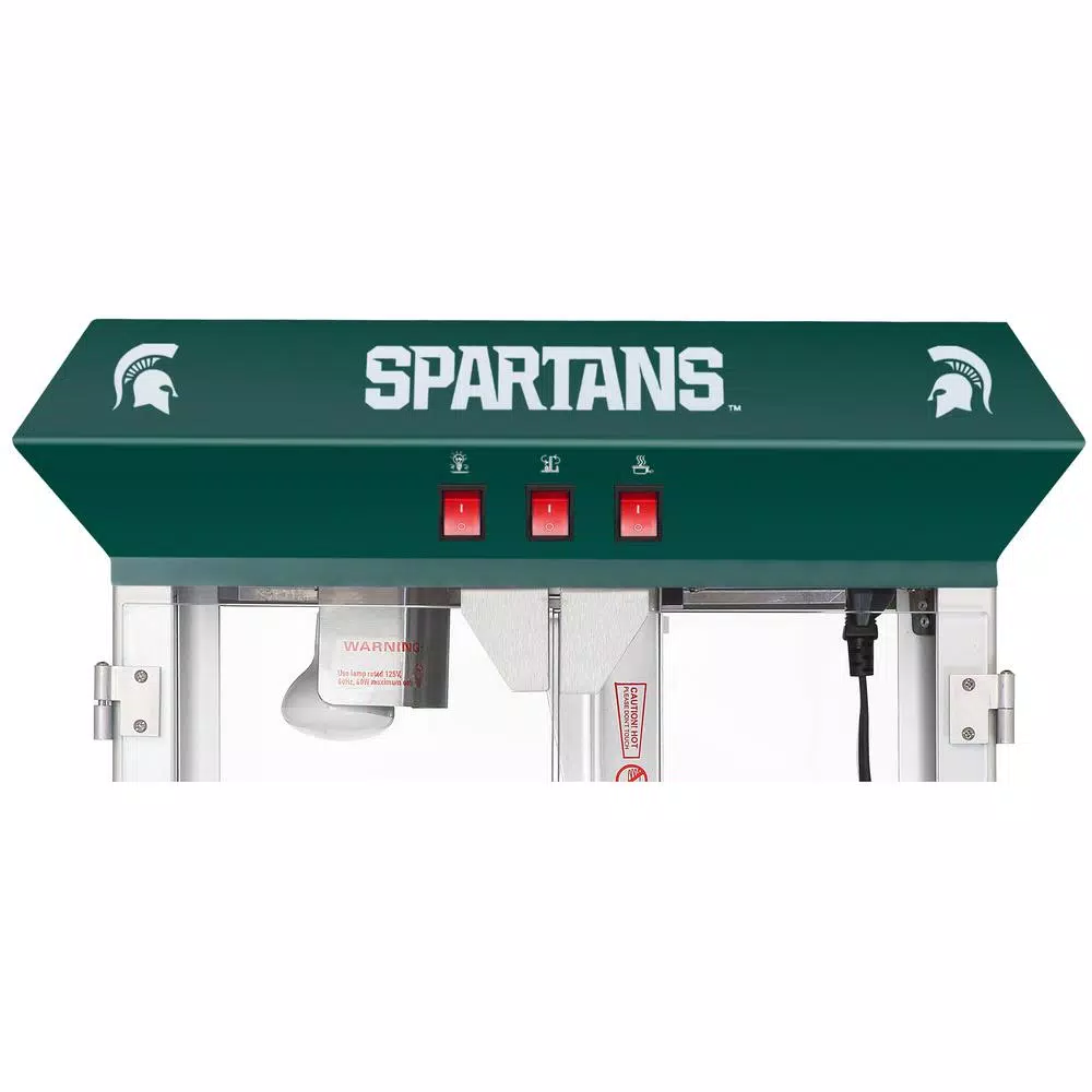 Great Northern Michigan State University Spartans 8 oz. Popcorn Machine