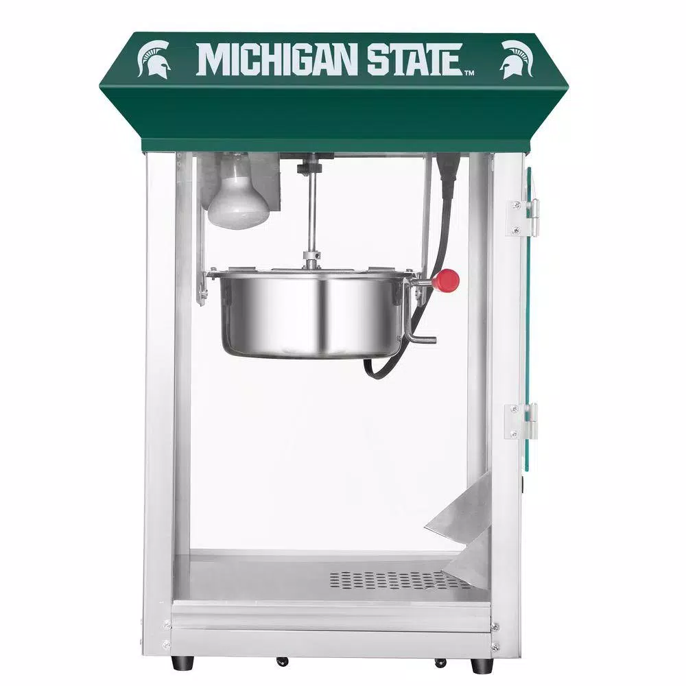 Great Northern Michigan State University Spartans 8 oz. Popcorn Machine
