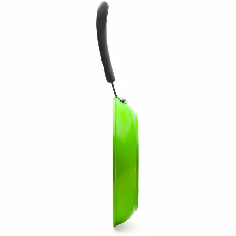 Ozeri Green Earth 12 in. Aluminum Ceramic Nonstick Frying Pan in Green