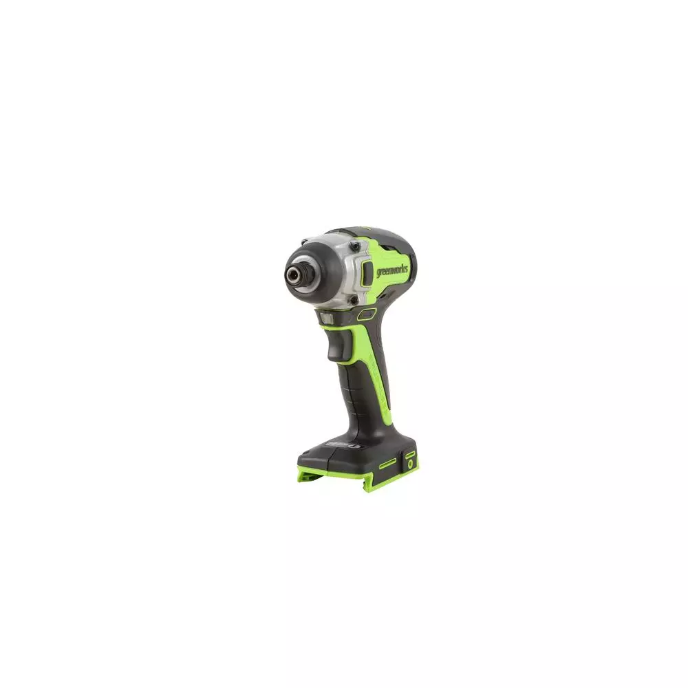 Greenworks 24-Volt Battery Cordless Brushless Impact Driver, Battery Not Included ID24L00
