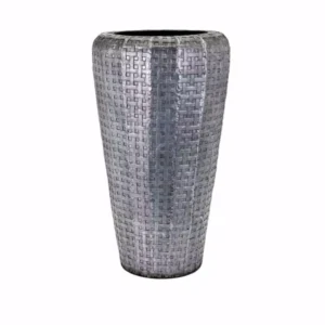 IMAX Jones Gray Short Oversized Floor Vase