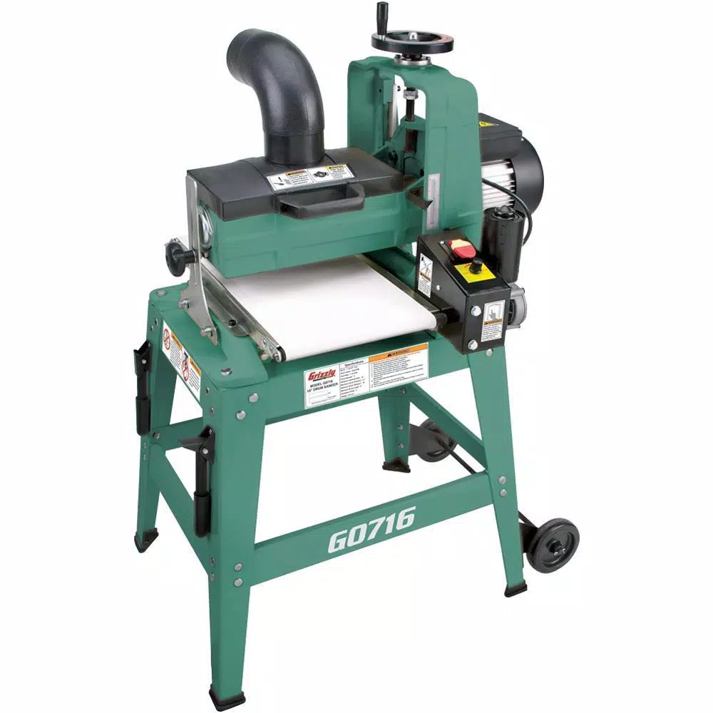 Grizzly Industrial 10 in. 1-1/2 HP Drum Sander