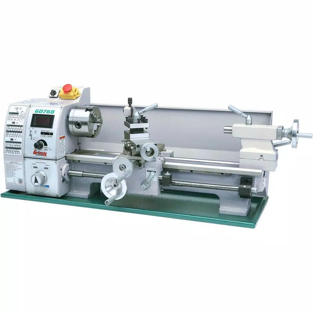 Grizzly Industrial 8 in. x 16 in. Variable-Speed Lathe