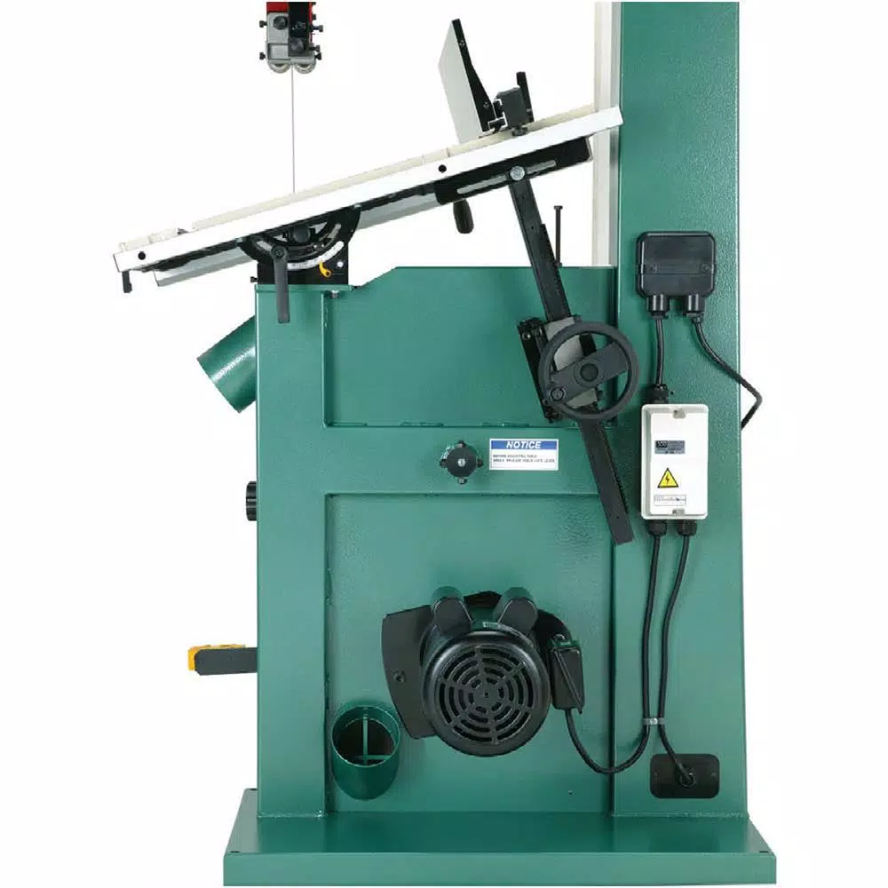 Grizzly Industrial 19" 3 HP Extreme-Series Bandsaw with Motor Brake