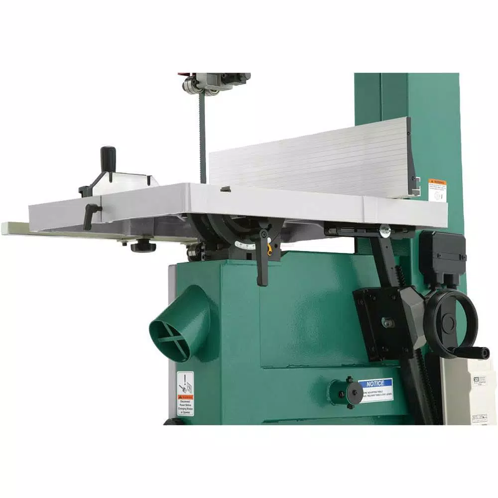 Grizzly Industrial 19" 3 HP Extreme-Series Bandsaw with Motor Brake
