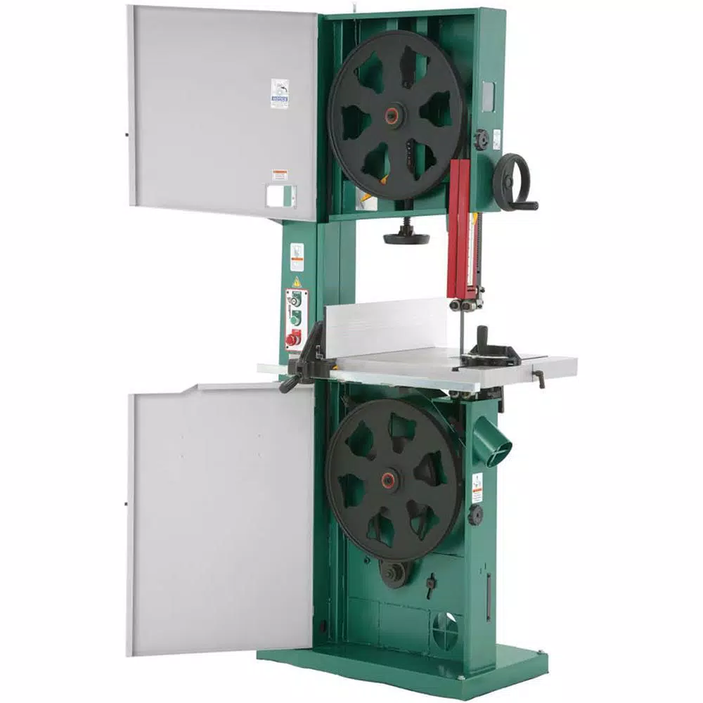Grizzly Industrial 19" 3 HP Extreme-Series Bandsaw with Motor Brake