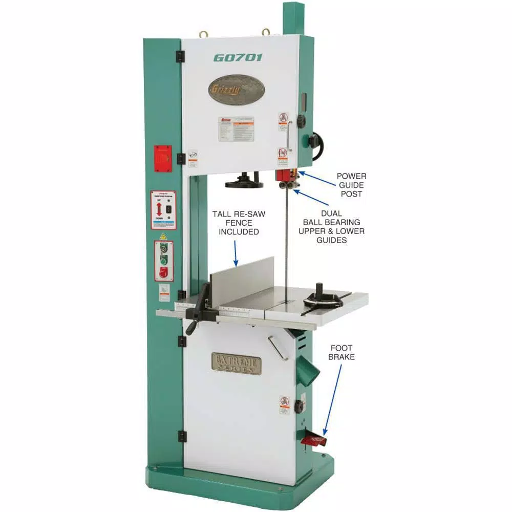 Grizzly Industrial 19" Ultimate Bandsaw