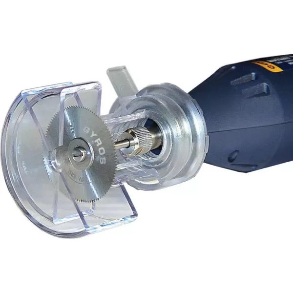 Gyros PowerPro Variable Speed Rotary Tool Kit with GyrosGuard Safety ...