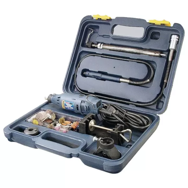 Gyros PowerPro Variable Speed Rotary Tool Kit with GyrosGuard Safety ...