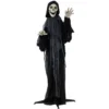 Haunted Hill Farm 5 ft. Animatronic Grim Reaper Halloween Prop