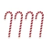 Haute Decor 9 in. Candy Cane Large Version Stocking Holder (4-Pack)