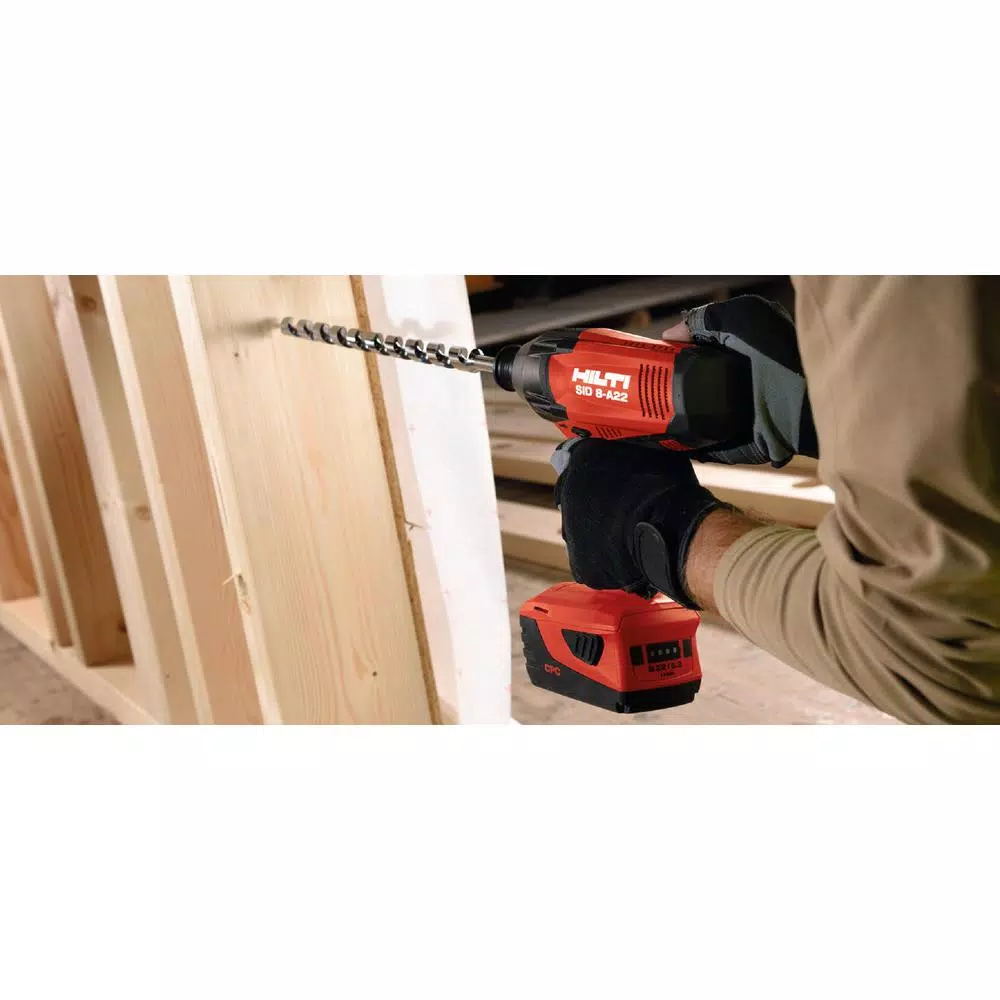 Hilti 22-Volt Lithium-Ion 7/16 in. Hex Cordless SID 8 Impact Driver Tool Body