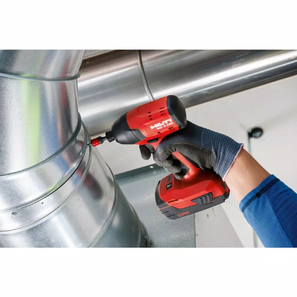 Hilti 22-Volt Lithium-Ion 1/4 in. Hex Cordless Brushless SID 4 Compact Impact Driver with 3 gear speed (No Bag)