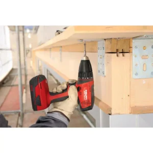 Hilti SFC 22-Volt Lithium-Ion 1/2 in. Cordless Drill Driver Kit with Two 4.0 Ah Batteries, Charger Belt Clip and Bag
