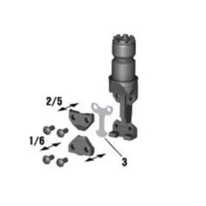 Hilti Metal Replacement Cutting Guide for Hilti SPN 6 Cordless Nibblers