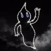 HOLIDYNAMICS HOLIDAY LIGHTING SOLUTIONS 51 in. Lighted LED Spooky Ghost