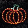 HOLIDYNAMICS HOLIDAY LIGHTING SOLUTIONS 14 in. Lighted LED Little Pumpkin