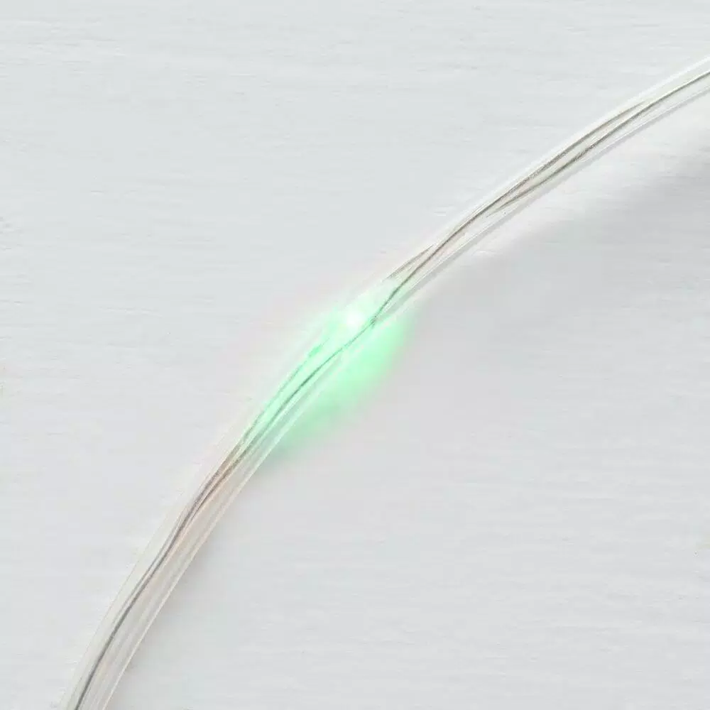 Home Accents Holiday 26 ft. 100-Light LED Multicolor Battery Operated Micro Dot Rope Light
