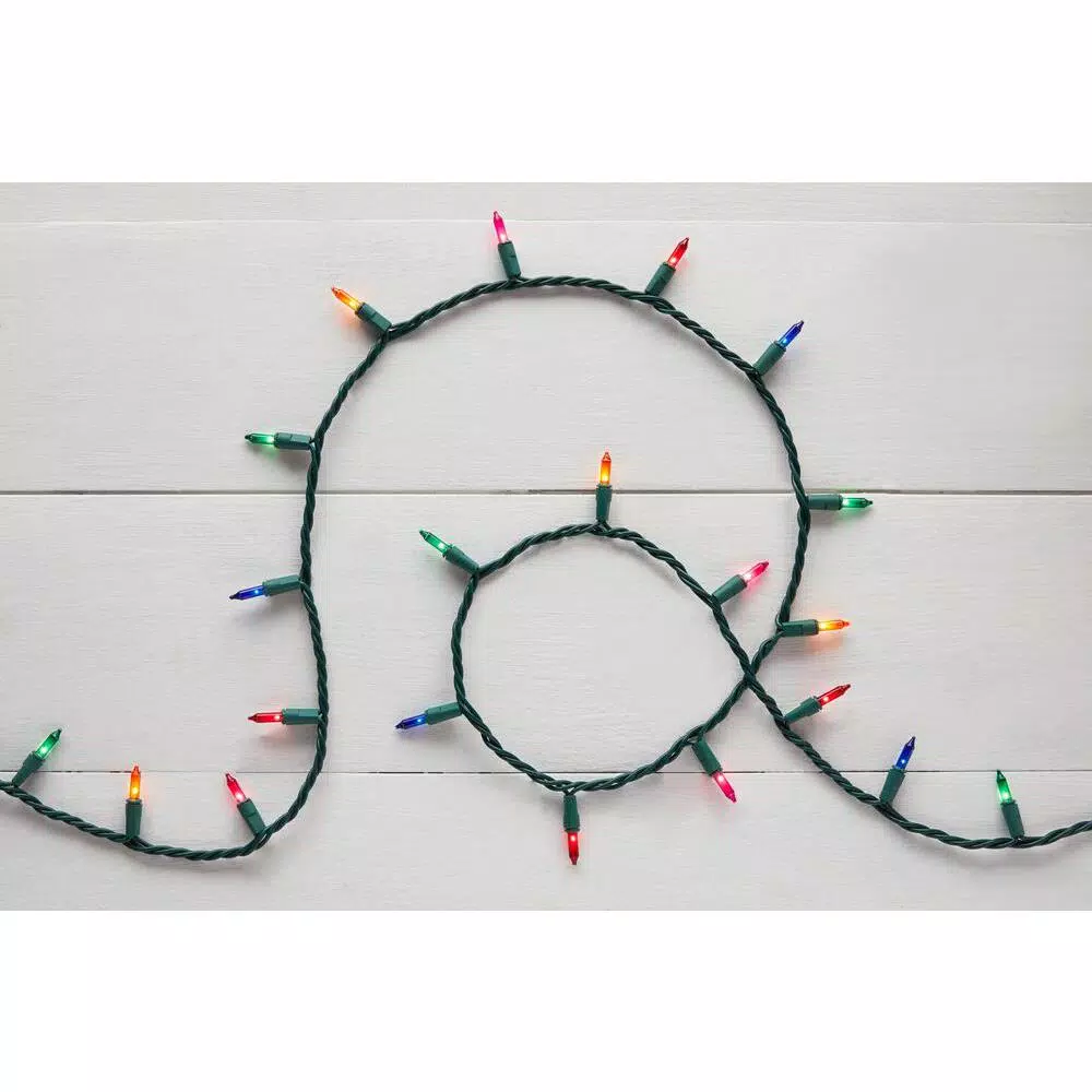 Home Accents Holiday 500-Light multicolor Heavy Duty Mini Lights