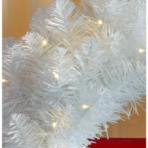 Home Accents Holiday 30 in. Uptown Pre-Lit LED Artificial Christmas Wreath with 136 Tips and 50 Warm White Micro Dot Lights