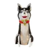 Home Accents Holiday 3 ft Adorable Dogs LED Husky