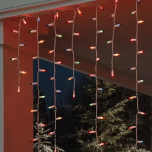 Home Accents Holiday 300 Light Multi-Color Icicle High Density Plus Heavy Duty String Light