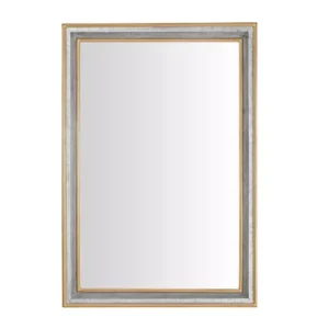 Home Decorators Collection Large Rectangle Galvanized Antiqued Farmhouse Accent Mirror (41 in. H x 28 in. W)