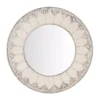 Home Decorators Collection Medium Round Ivory Antiqued Classic Accent Mirror (32 in. Diameter)