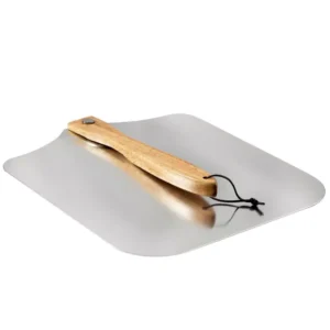 Honey-Can-Do Honey-Can-Do 14 in. x 16 in. Aluminum Foldable Pizza Peel with Wood Handle