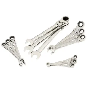 Husky Master SAE Flex Head Ratcheting Wrench Set (12-Piece)