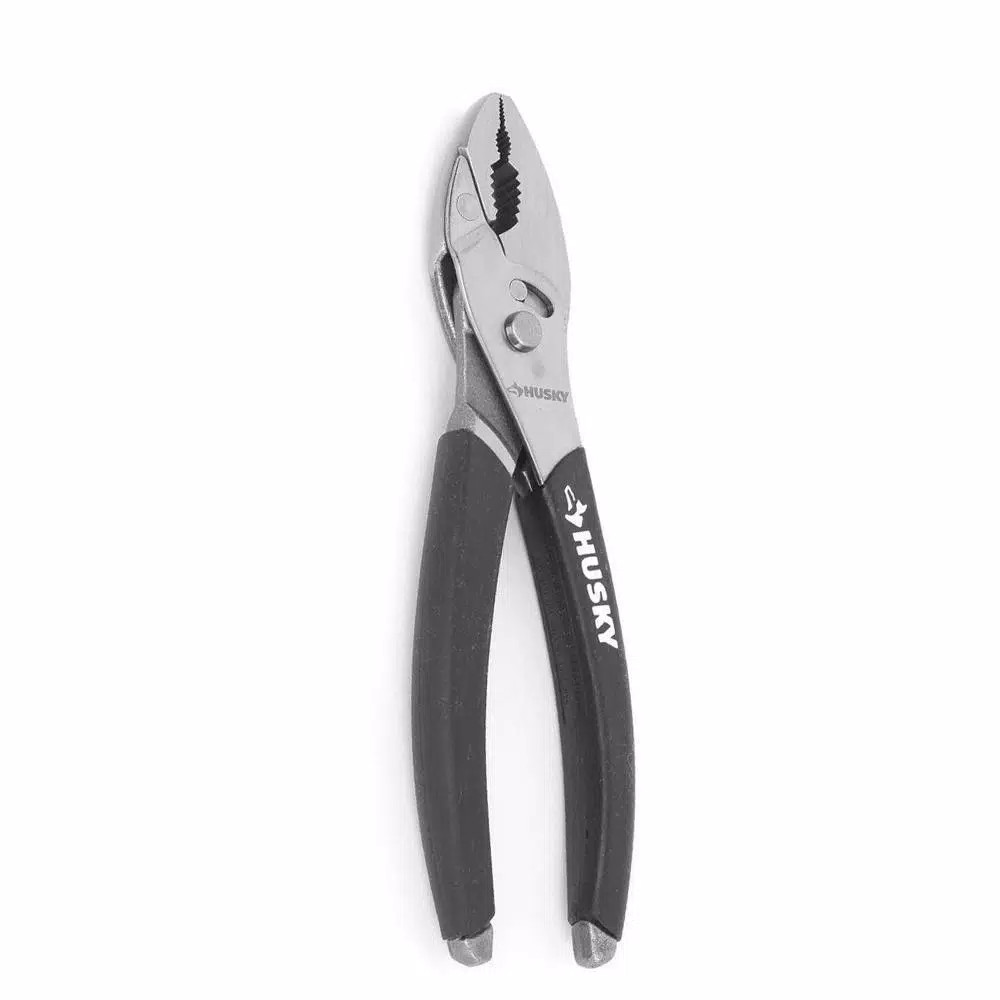 Husky 8 in. Self Adjusting Slip Joint Pliers