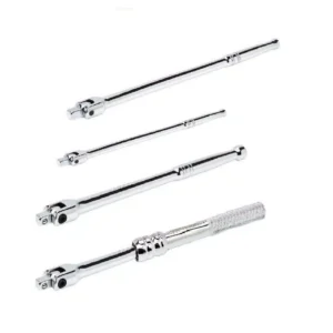 Husky 3/8 in. and 1/2 in. Drive Breaker Bar Set (4-Piece)