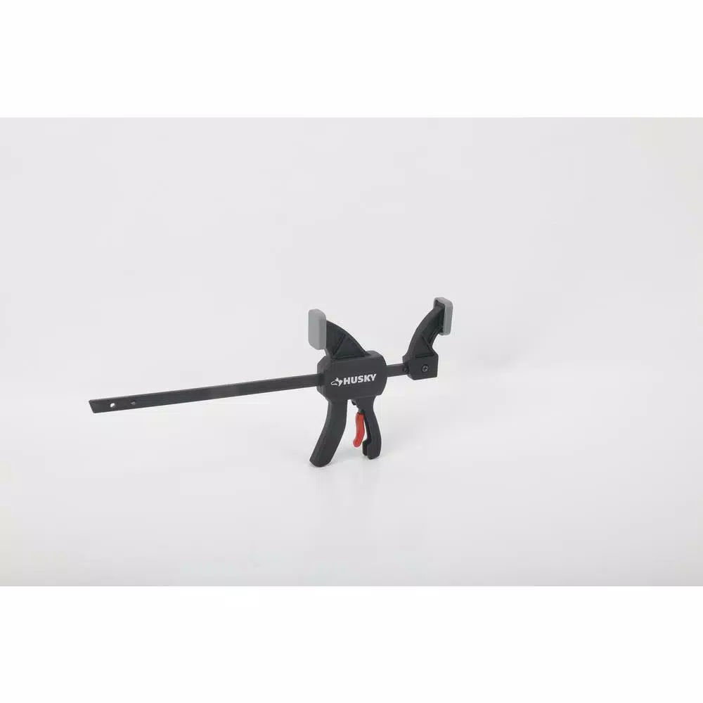 Husky 6 in. and 4.5 in. Trigger Clamp Set (6-Piece)