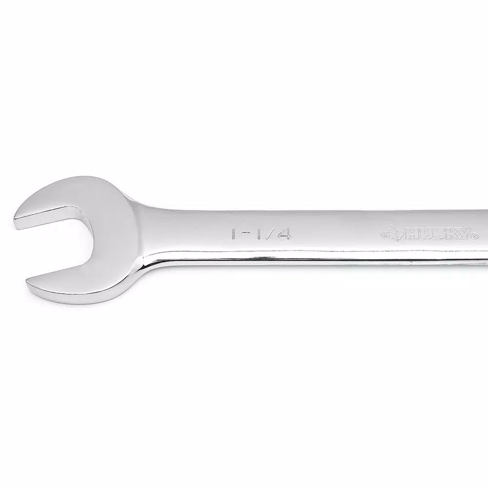 Husky 1-1/4 in. 12-Point Ratcheting Combination Wrench