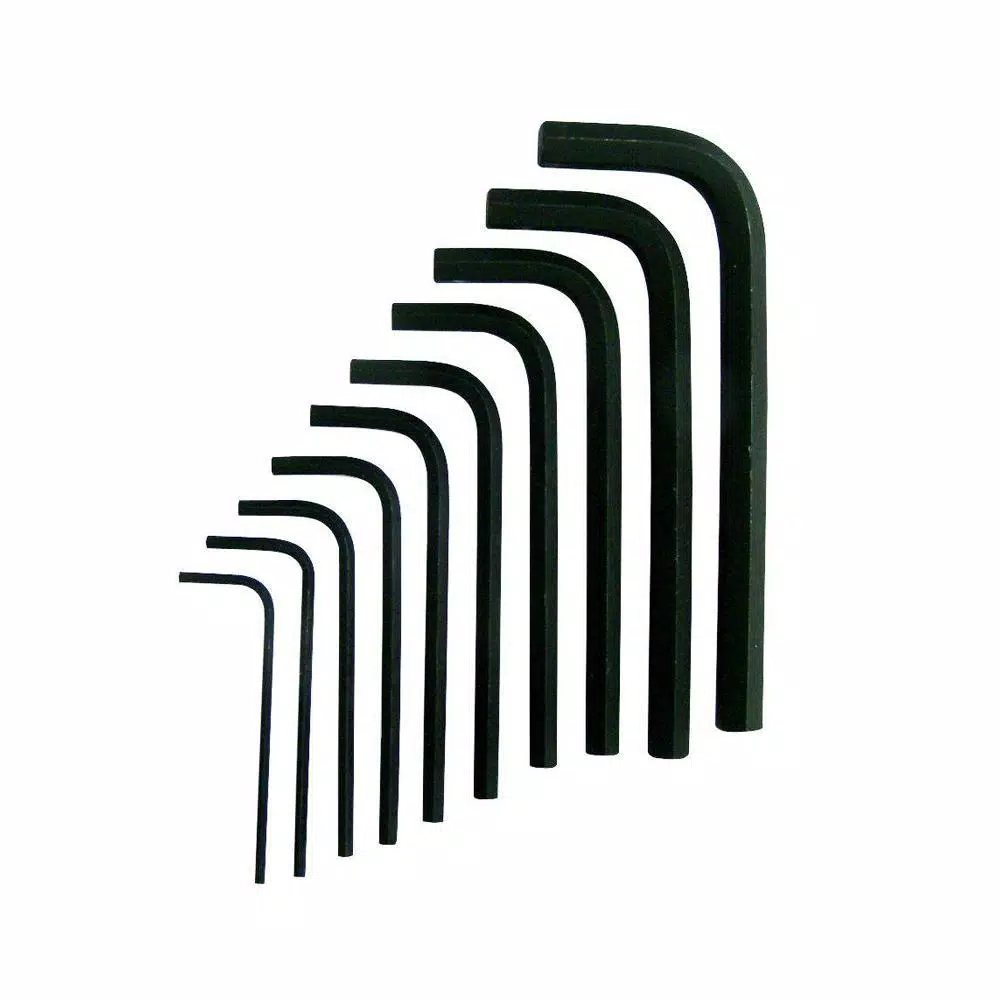 Husky SAE Short Arm Hex Key Set (10-Piece)