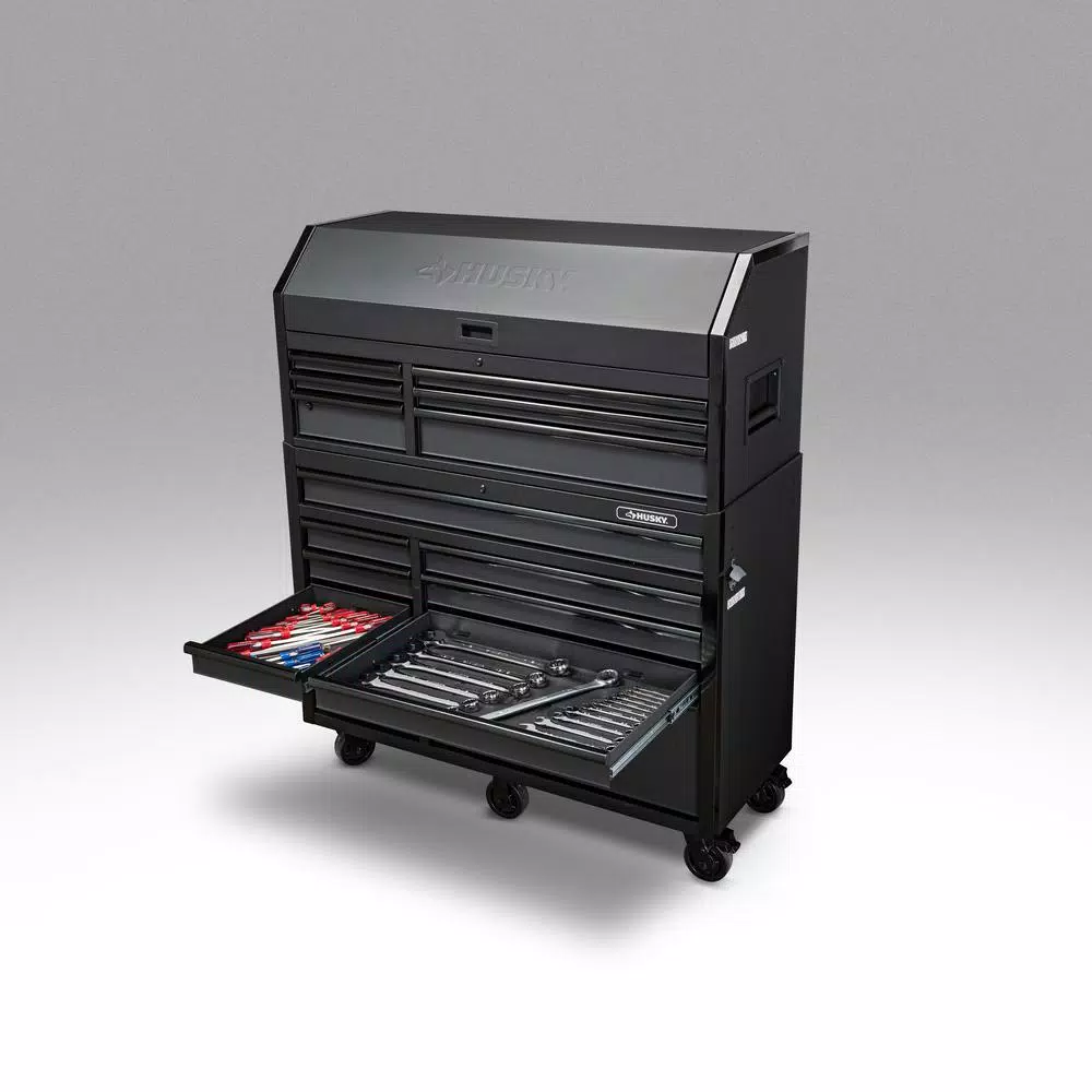 Husky Mechanics Tool Set (1025-Piece) with Heavy-Duty 52 in. Combination Tool Chest and Rolling Cabinet