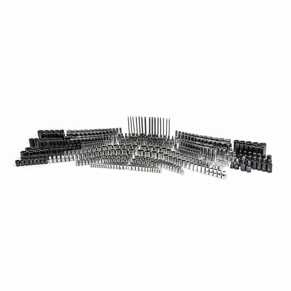 Husky Mechanics Tool Set (1025-Piece) with Heavy-Duty 52 in. Combination Tool Chest and Rolling Cabinet