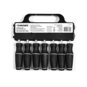 Husky SAE Cushion Grip Nut Driver Set (7-Piece)