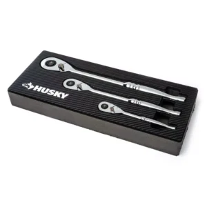 Husky 144-Tooth Ratchet Set (3-Piece)