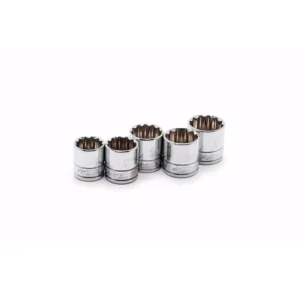 Husky 1/2 in. Drive X-Large SAE/MM Socket Set (10-Piece)