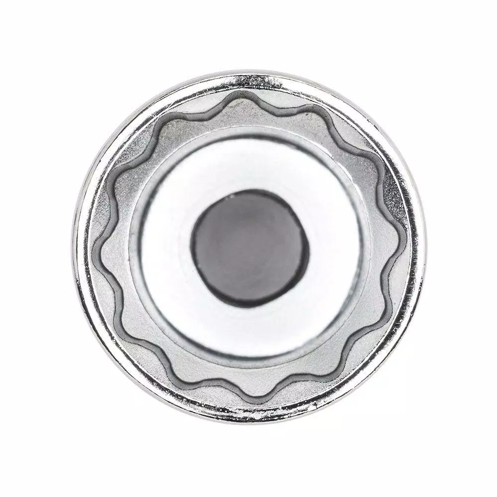 Husky 1/2 in. Drive 19 mm 12-Point Metric Deep Socket