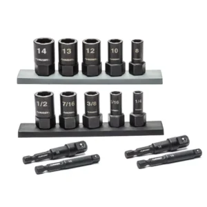 Husky SAE/Metric Dual Direction Extraction Set (14-Piece)