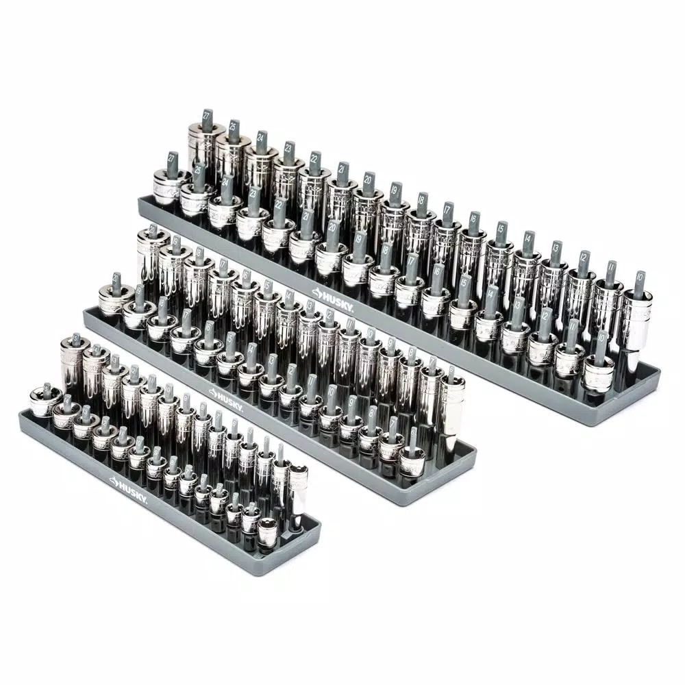 Husky Metric Socket Rack Set (3-Piece)