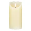 Northlight 6 in. Ivory Flameless Battery Operated Christmas Decor Candle