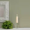 ROOT CANDLES 5 in. Timberline Collenette Ivory Dinner Candle (Box of 8)