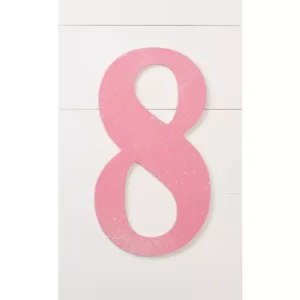 Jeff McWilliams Designs 18 in. Oversized Unfinished Wood Number