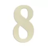 Jeff McWilliams Designs 18 in. Oversized Unfinished Wood Number "8"