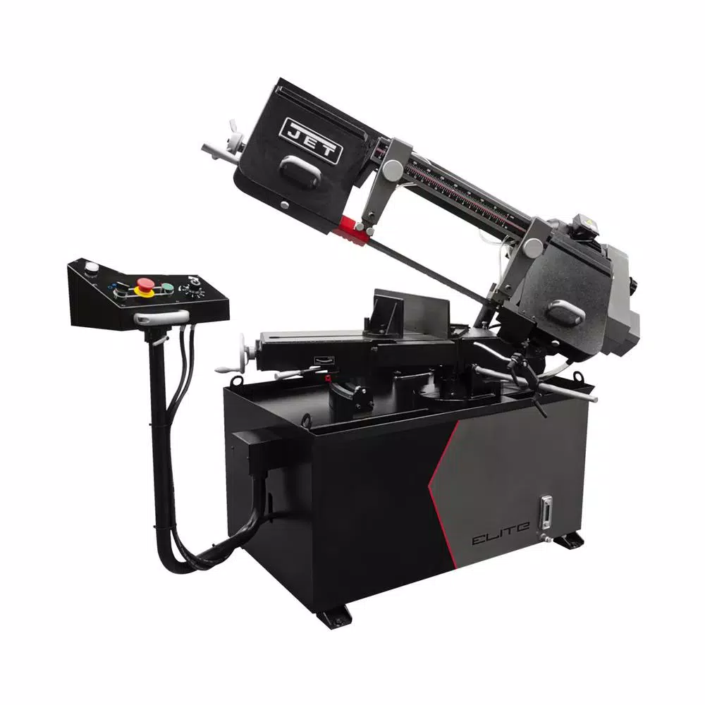 Jet 8 in. x 13 in Metalworking Variable Speed Mitering Bandsaw 1-1/2 HP, 115/230-Volt, 1Ph