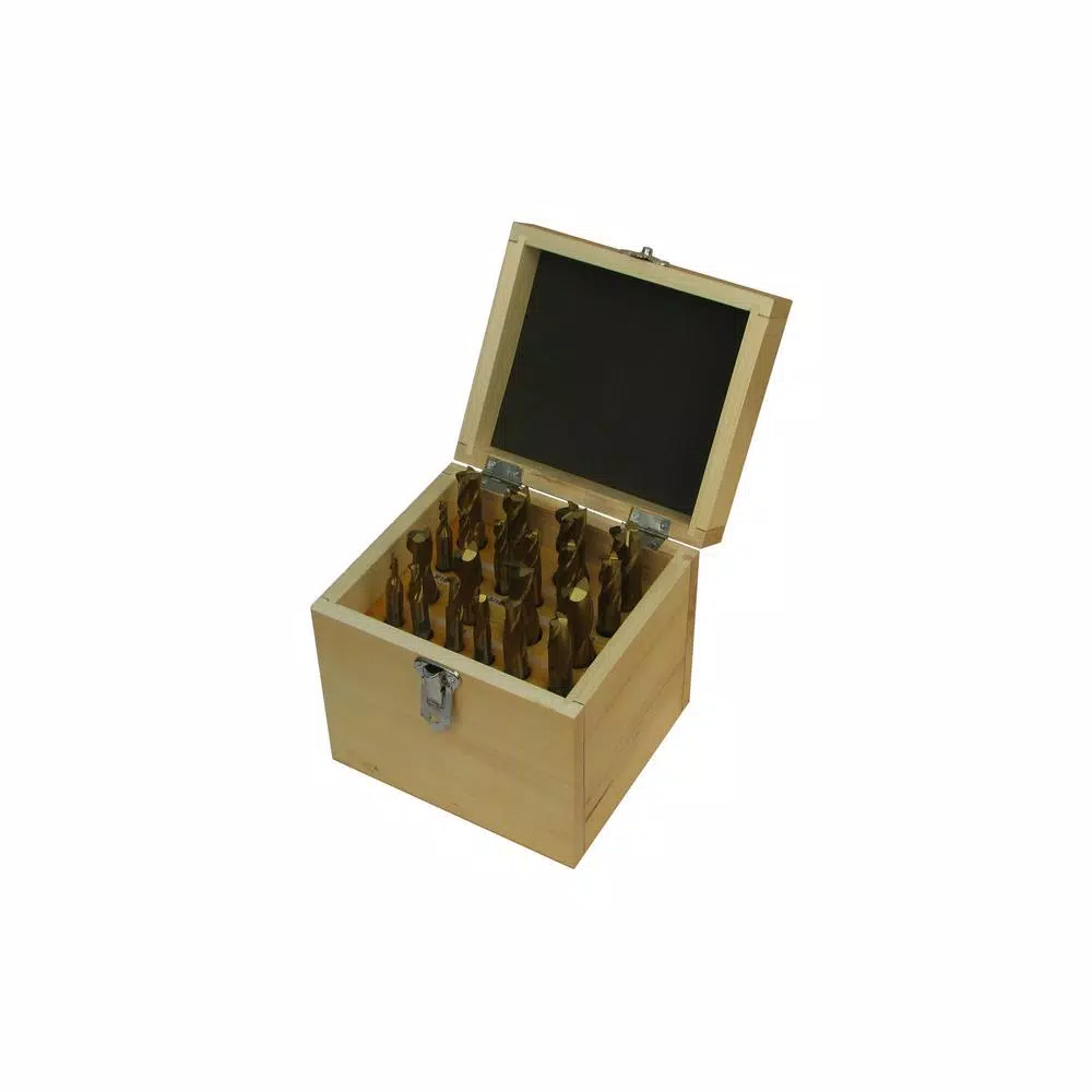 Jet Tin Coated Double End Mill Set (20-Piece)